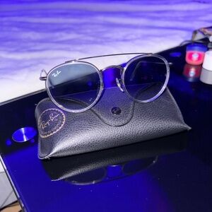 Ray-ban round blue subglasses
